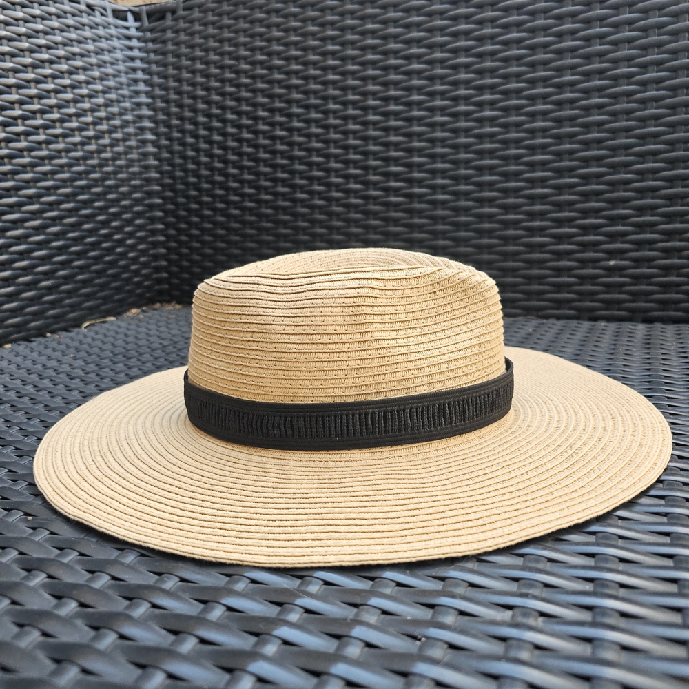 Madewell Packable Straw Hat – Natural Tan – Size S/M – J.Crew – Summer Sun Hat